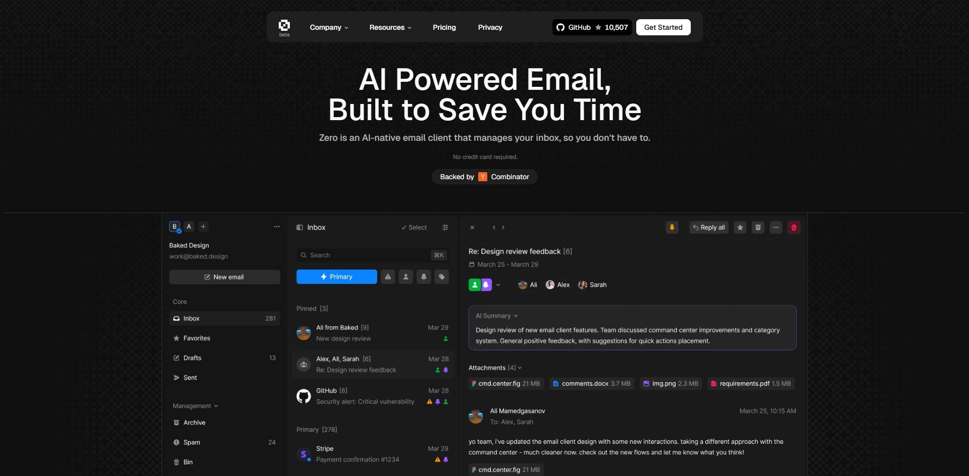 Zero Email