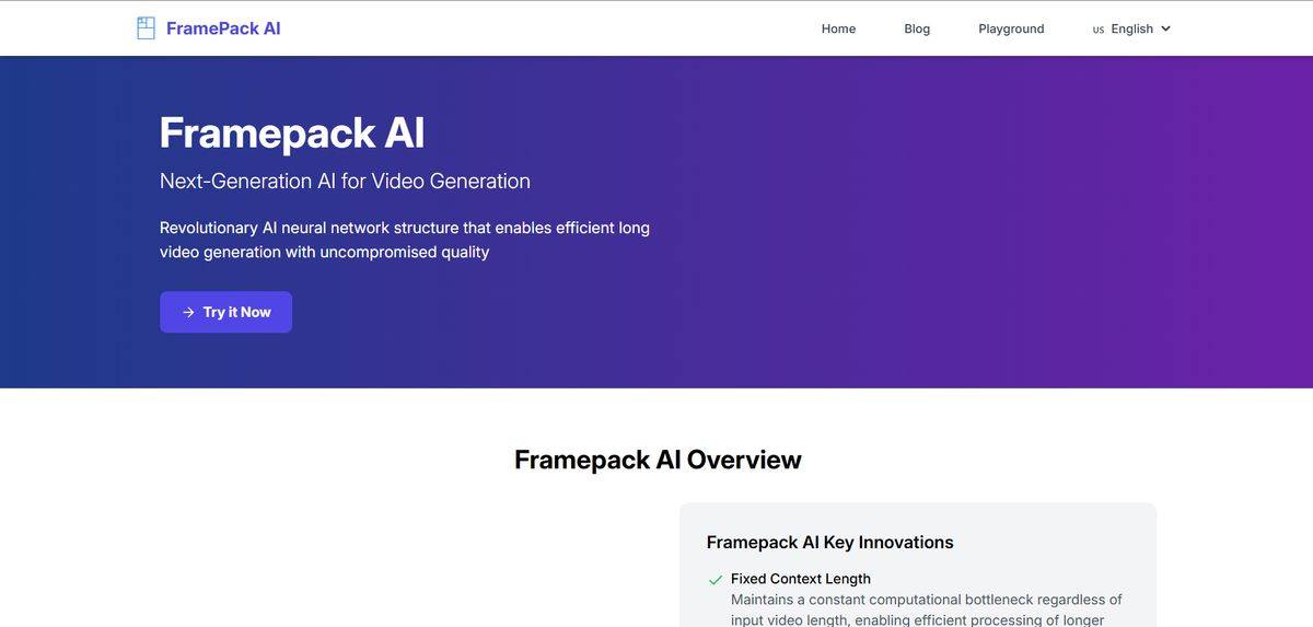 Framepack AI