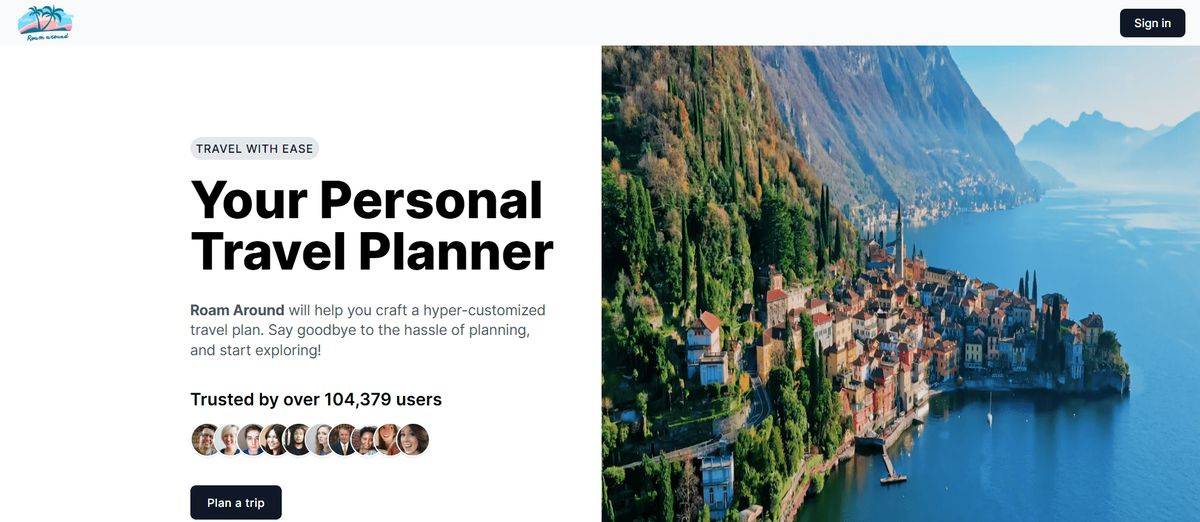 Roam Around App