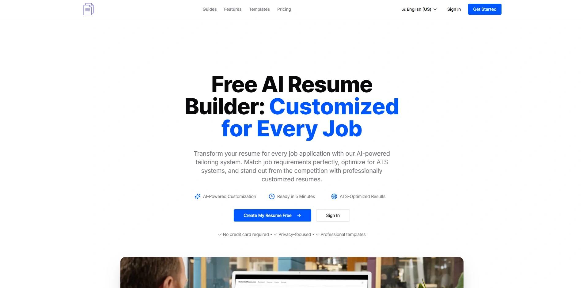 Customised Resume