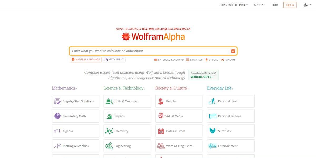 Wolframalpha