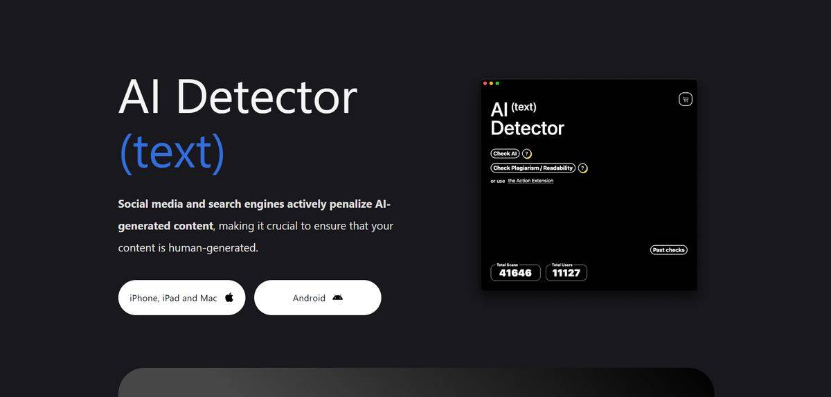 Ai Detector- text validator