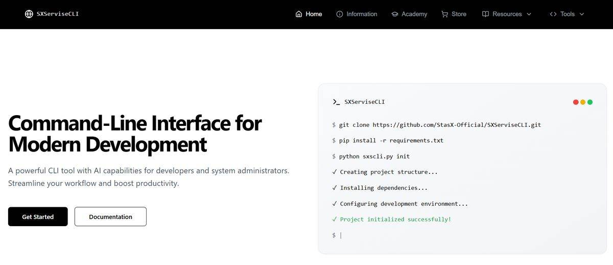 Sx Servise Cli