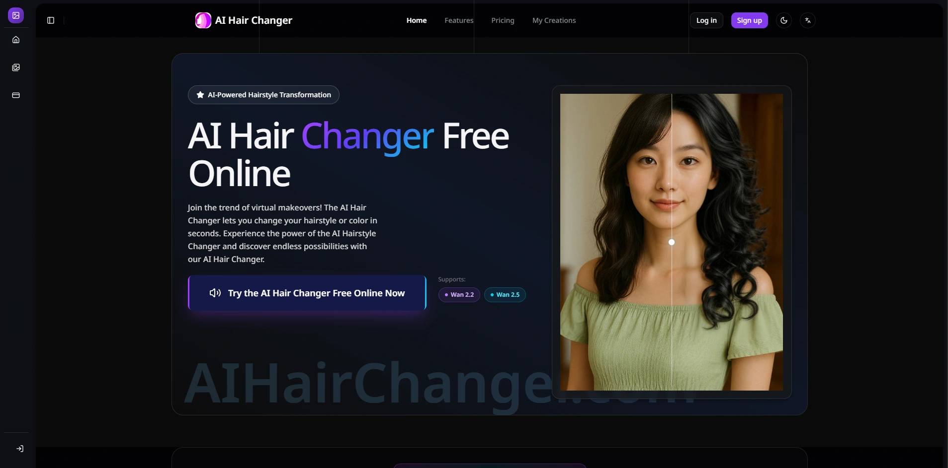AI Hair Changer Transform