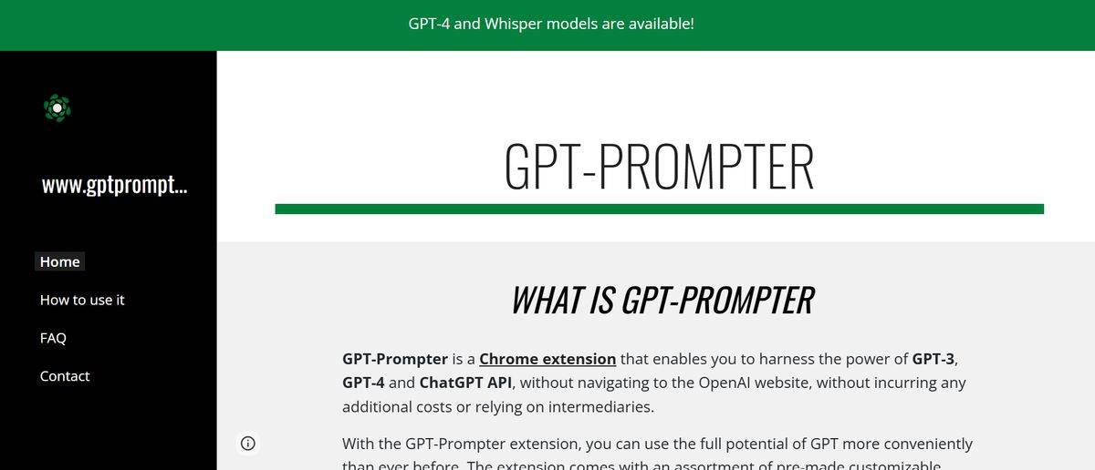 GPT Prompter