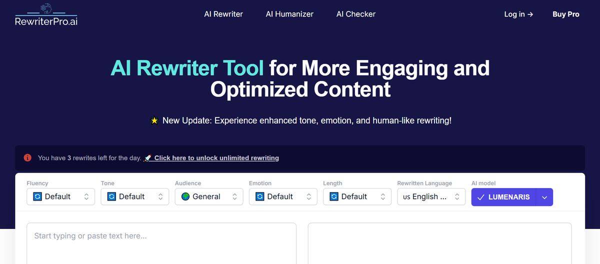 Rewriter Pro Ai