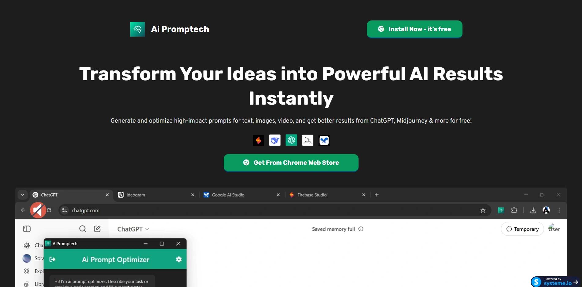 AiPromptech - Ai Prompt Optimizer