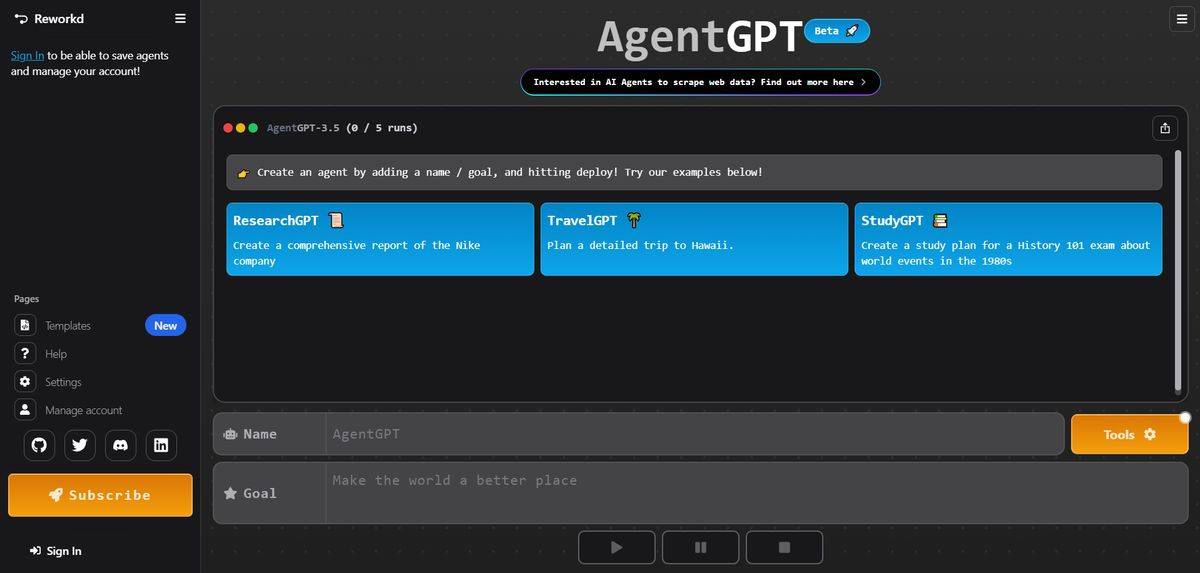 Agentgpt