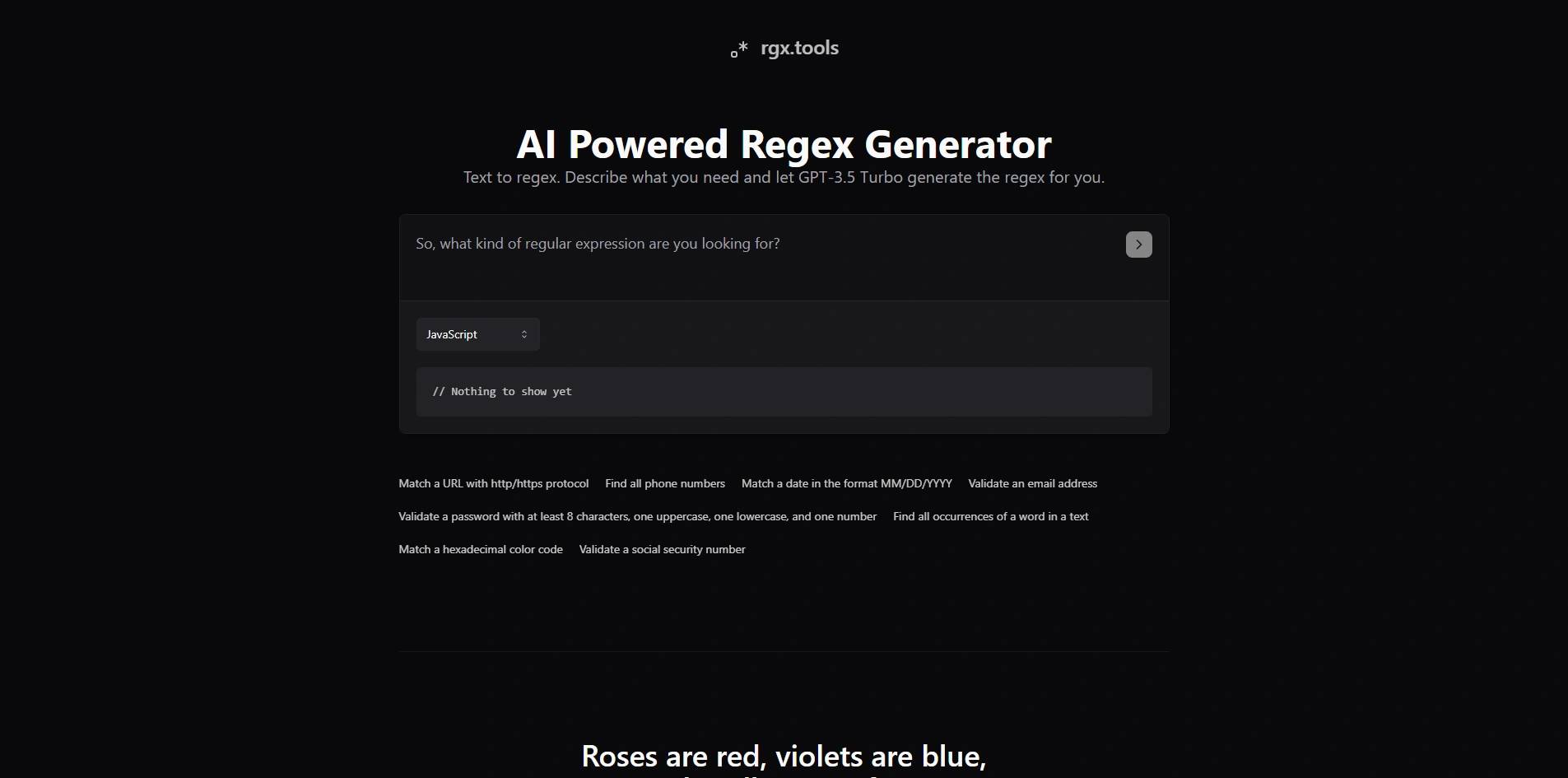 RGX Tools