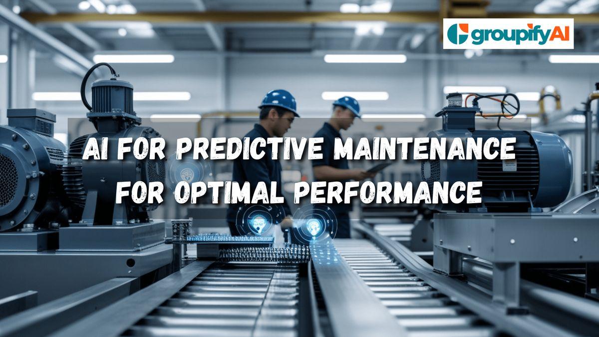 AI in South Carolina for Predictive Maintenance for Optimal Performance