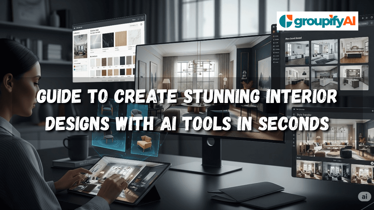 Guide to Create Stunning Interior Designs with AI Tools in Seconds