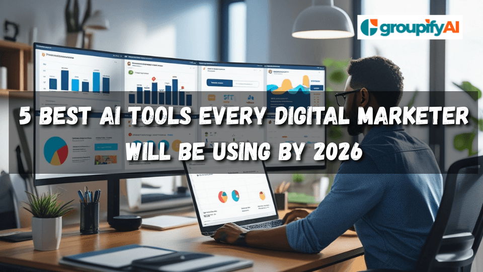 5 Best AI Tools Every Digital Marketer Will Be Using by 2026