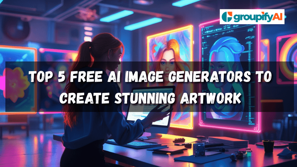 Top 5 Free AI Image Generators To Create Stunning Artwork