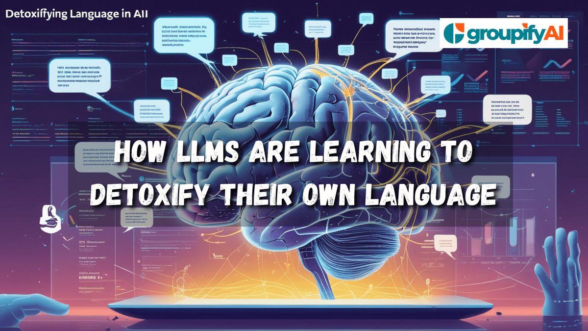 How LLMs are Learning to Detoxify Their Own Language